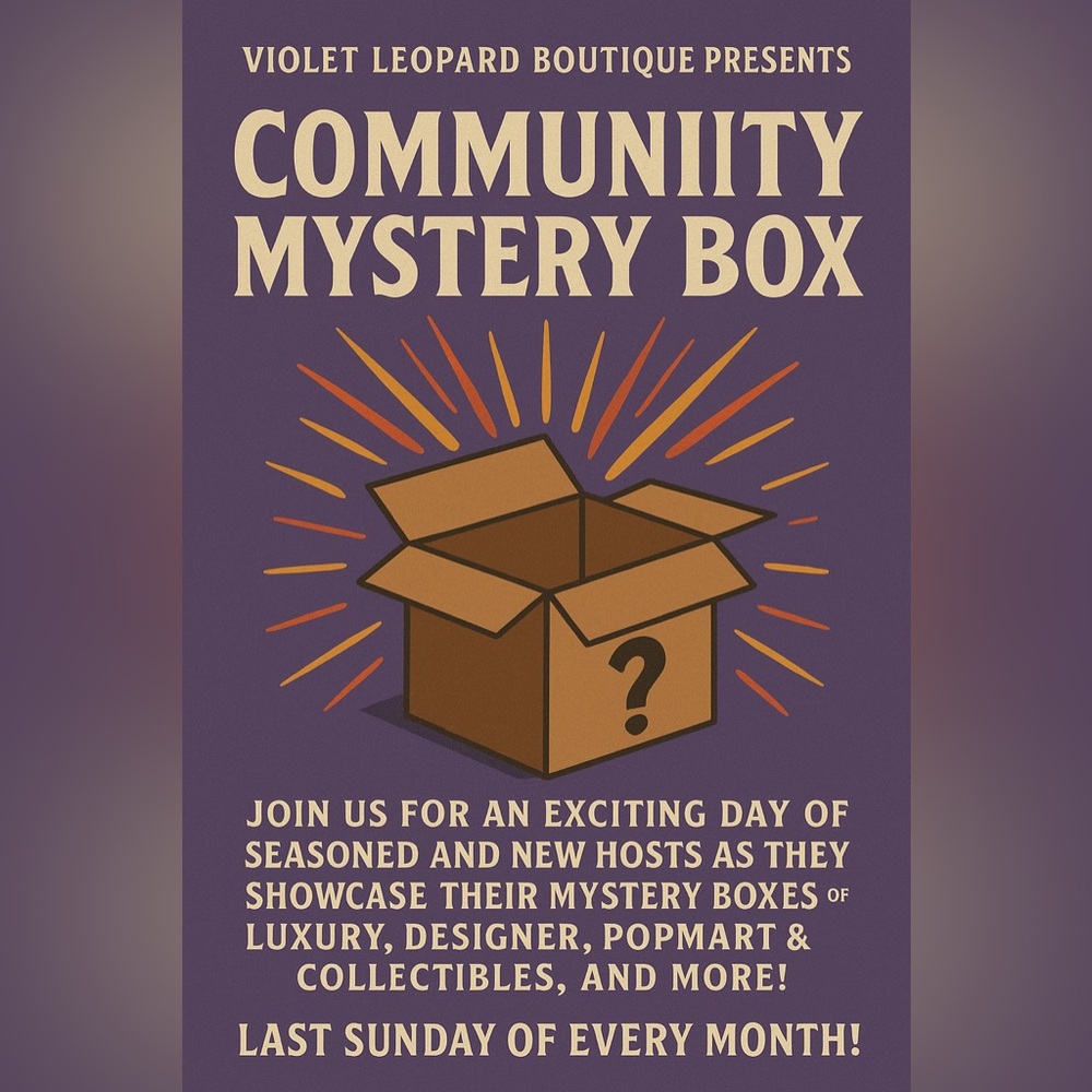 Mystery Box ,Community Share Show! Come join the fun! Luxury, Designer and More! - Picture 3 of 12